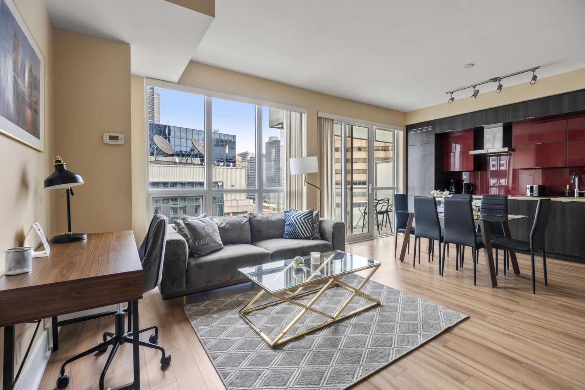 Globalstay Modern Downtown Apartment Торонто Екстер'єр фото